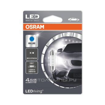 Osram C5W 6000K LEDriving Standart Osram C5W 6000K LEDriving Standart