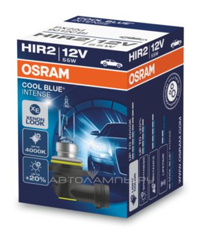 HIR2 12V- 55W (PX22d) (  -..) Cool Blue Intense 9012CBI
