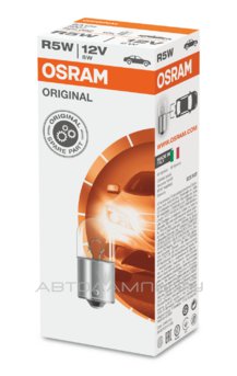 Лампа Osram R5W Original 12V 5W (10 шт.) Лампа Osram R5W Original 12V 5W (10 шт.)