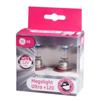 H11 12V-55W (PGJ19-2) (+120% ) Megalight Ultra +120 (..2.) 98438 (53110SNU) 53110SNU